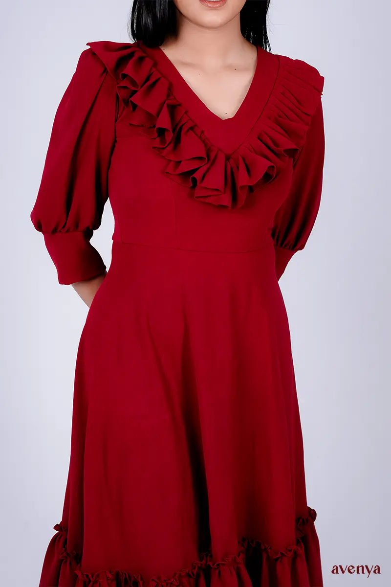 Neera-Ruffle-Tea-Dress-2