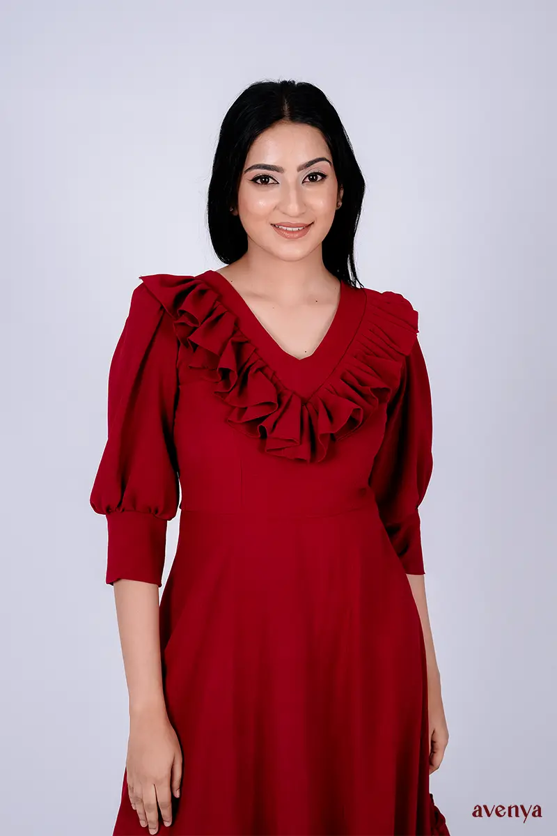 Neera-Ruffle-Tea-Dress-3