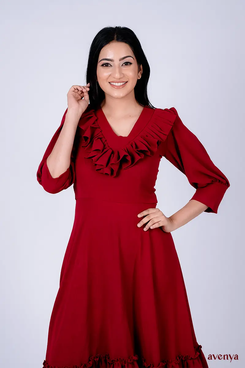 Neera-Ruffle-Tea-Dress-6